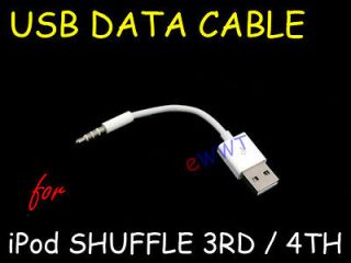  Charger + USB Data Transfer Cable for iPod Shuffle 4th Gen 4 JTUC055