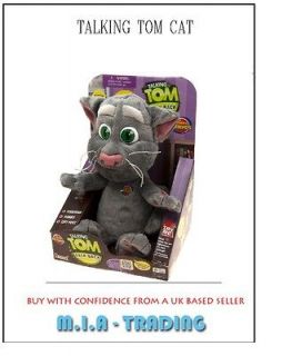   Tom Cat 12 Interactive Plush Character Toy Christmas Xmas Gift