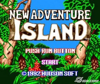 New Adventure Island TurboGrafx 16, 1992