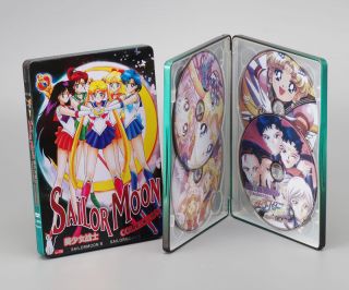 DVD TinBox Sailor Moon SuperS Season 4 + Star + 3 Movie