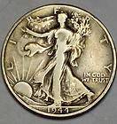 US Coins LIBERTY WALKING Silver Half Dollar 1944 D