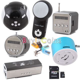 USB Speaker Audio Music Player Sound Box Micro SD/TF Card  Reader w 