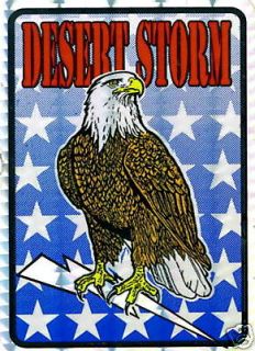 USA Desert Storm American Eagle Sticker LOT NEW