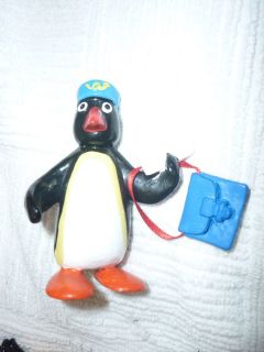   Post Poste Mascot Penguin w/ Bag PVC Action Figure by Bully 1990