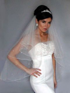tier wedding veil in Veils