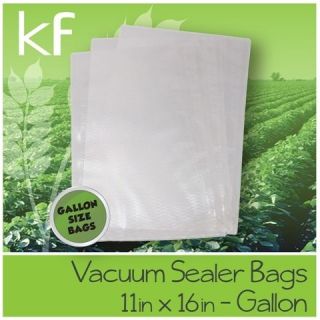   /100) 11x16 Commercial Grade Vacuum Sealer Bags Weston #30 0102 K
