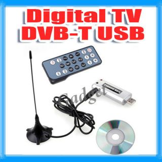 Digital USB 2.0 DVB T HDTV TV Tuner Recorder Receiver