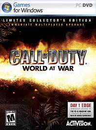Call of Duty World at War Collectors Edition PC, 2008