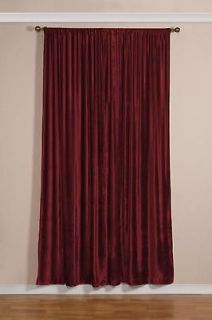 red velvet curtains in Curtains, Drapes & Valances