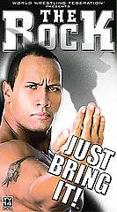 WWE The Rock Just Bring It VHS Video SEALED 2000 01
