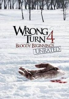 WRONG TURN 4 BLOODY BEGINNINGS [DVD]   NEW DVD