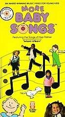   SONGS FEATURING THE SONGS OF HAP PALMER INFANT TO AGE 6 VHS VIDEOTAPE