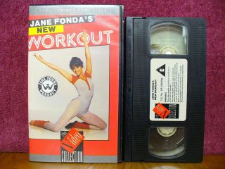   Fondas New Workout VHS EXERCISE & FITNESS **PAL FORMAT** VIDEOTAPE