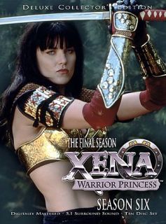 Xena Warrior Princess   Season Six DVD, 2005, 10 Disc Set