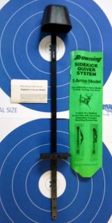 Vintage Browning Sidekick 5 Arrow Recurve Bow Bolt On Quiver (New In 