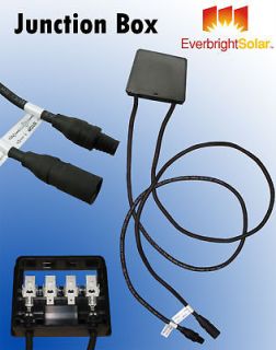 Junction Box for Solar PV Module Wire Cable 25 amp