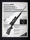 Weatherby Mark V 300 Magnum Hunters Special Package Rifle 1985 Ad 
