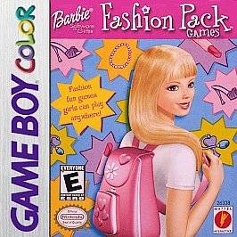 Barbie Fashion Pack Nintendo Game Boy Color, 2000