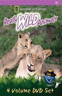 Really Wild Animals Collection DVD, 2005, 4 Disc Set