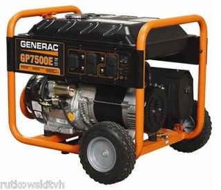   Series 7,500 Watt Portable Generator with Electric Start & Wheel Kit