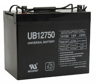   45821 12V 75AH Grp 24 Battery Scooter Wheelchair Mobility Deep Cycle