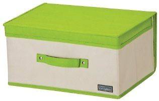   Storage Box Closet Organizer S size Green Collapsible Storage Cube