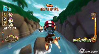 Donkey Kong Barrel Blast Wii, 2007