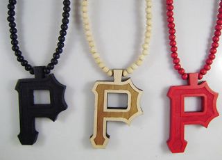   3Colors P Wiz Khalifa Pendant Good Wood Beads Rosary Chain Necklace