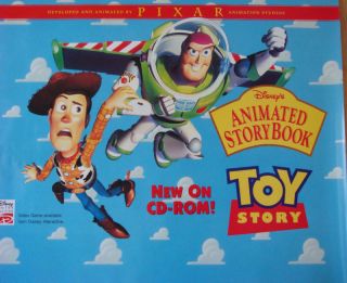 Toy Story Animated Storybook CD ROM Poster   30 x 30