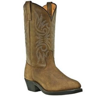 Laredo 4242 Mens Distressed Tan Paris Western Boots Size 8.5 M