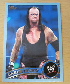   WWE BLUE THE UNDERTAKER #/2011 WRESTLEMANIA XXVIII DEADMAN WWF WCW