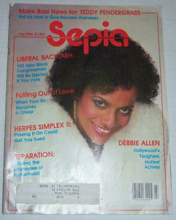Sepia Magazine Debbie Allen July 1982 081912R1