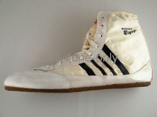 vtg NOS 70s Onitsuka Tiger Wrestling Cob shoes 14 13