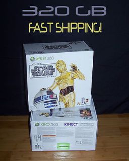 Xbox 360 Latest Model  Kinect Star Wars Limited Edition 320 GB Bundle 