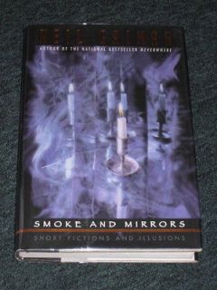 Smoke and Mirrors: Short Fictions and Illusions by Neil Gaiman HC 1st 