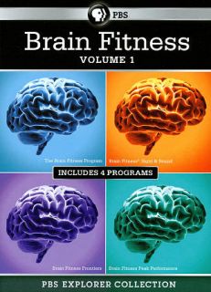 PBS Explorer Collection Brain Fitness, Vol. 1 DVD, 2011, 4 Disc Set 