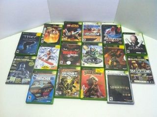 Lot 16 Xbox Original Games