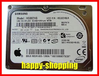   Samsung 80GB HS082HB/A Hard Disk Drive For MACBOOK AIR 2008 A1237 HDD