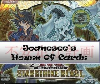 Yu gi oh Starstrike Blast Commons 001 028 Mint Deck Card Selection 1st 