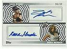 WWE Topps 2010 Zack Ryder & Rosa Mendes Dual Auto Autograph Serial #ed 