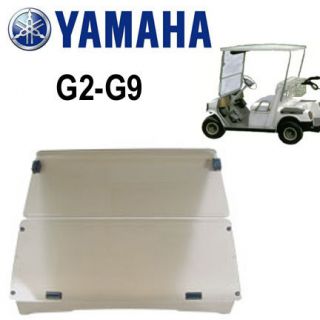 Yamaha G2 G9 Golf Cart Hinged Fold Down Windshield CLEAR