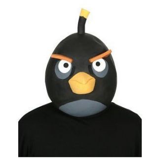 Angry Birds Black Bomb Bird Mask Face Halloween Costume Adult Children