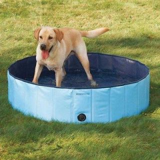 Guardian Gear Splash About Folding Dog Pool Cool Summer Fun Blue
