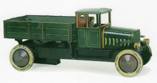 tin toy trucks in Vintage & Antique Toys
