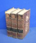 1861 Life of Andrew Jackson by James Parton 3 Vol Set Marble Leather 