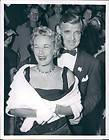 1955 Movie Star Fashion Clark Gable Kay Williams Hollywood Premiere 