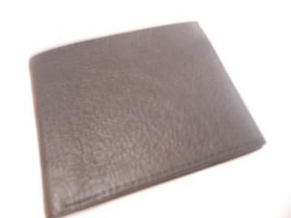 Amity Slim Flipfold Genuine Leather Wallet,Black,S​tyle 505