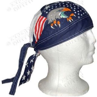 SKULL CAP HAT USA American Eagle Flag DU DOO RAG NEW WHOLESALE SALE! # 