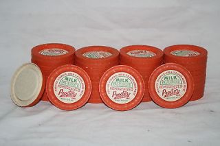 Vintage Proctor Creamery Inc. Pasteurized Milk Bottle Cap Lot of 44 