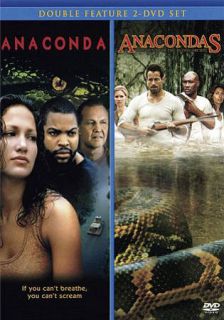 Anaconda Anacondas The Hunt for the Blood Orchid Box Set DVD, 2010, 2 